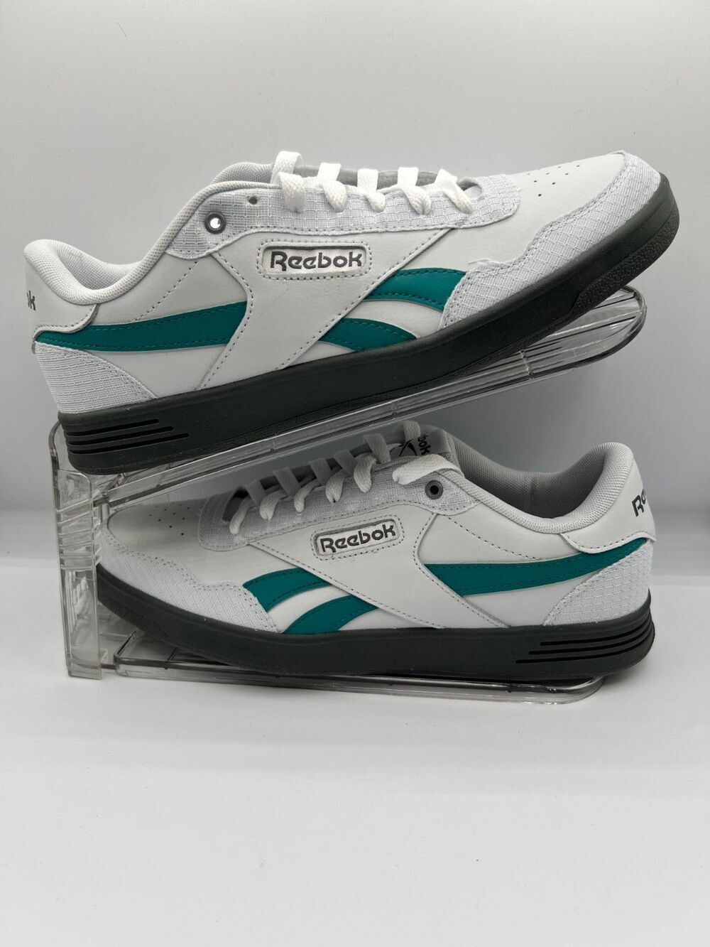 REEBOK Court Advance unisex TRAINERS SPORTS SHOES WHITE SIZE 8.5 NEW